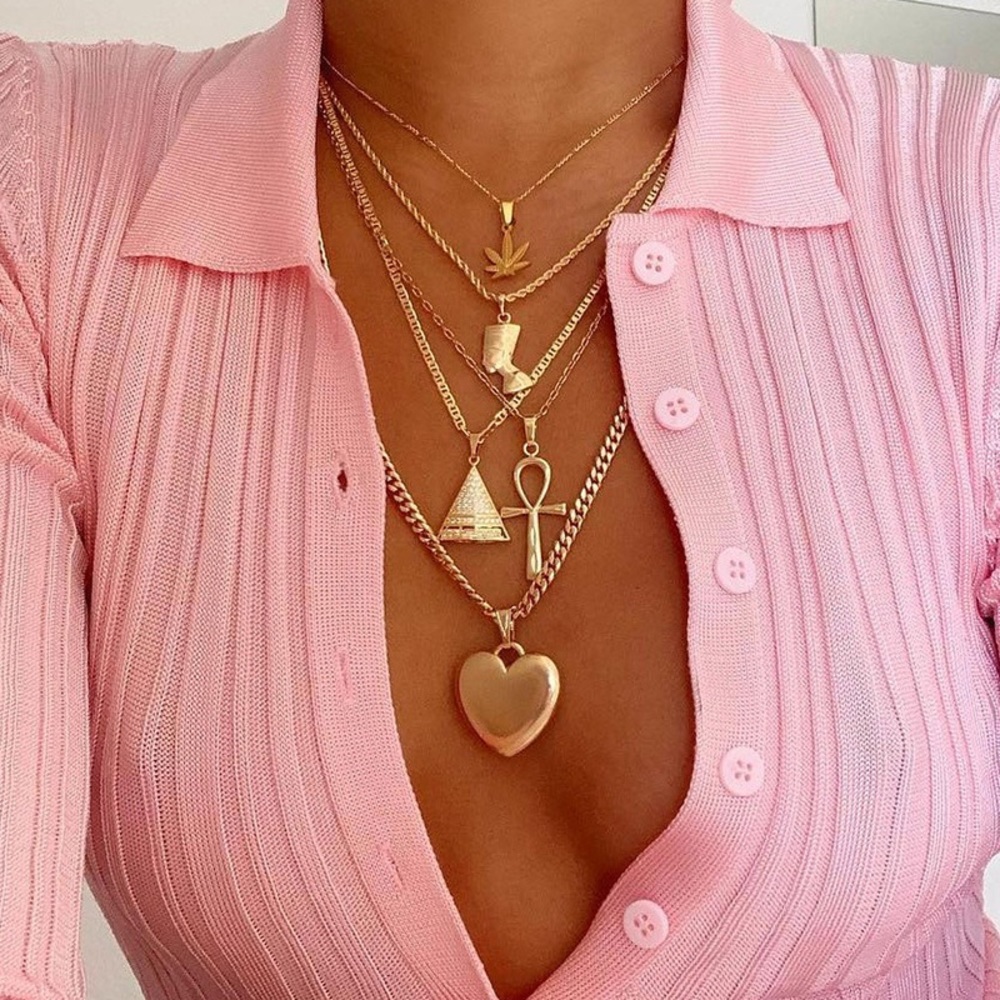 Charm Stack Necklace